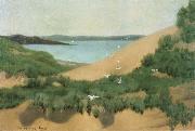 William Stott of Oldham The Little Bay oil painting on canvas